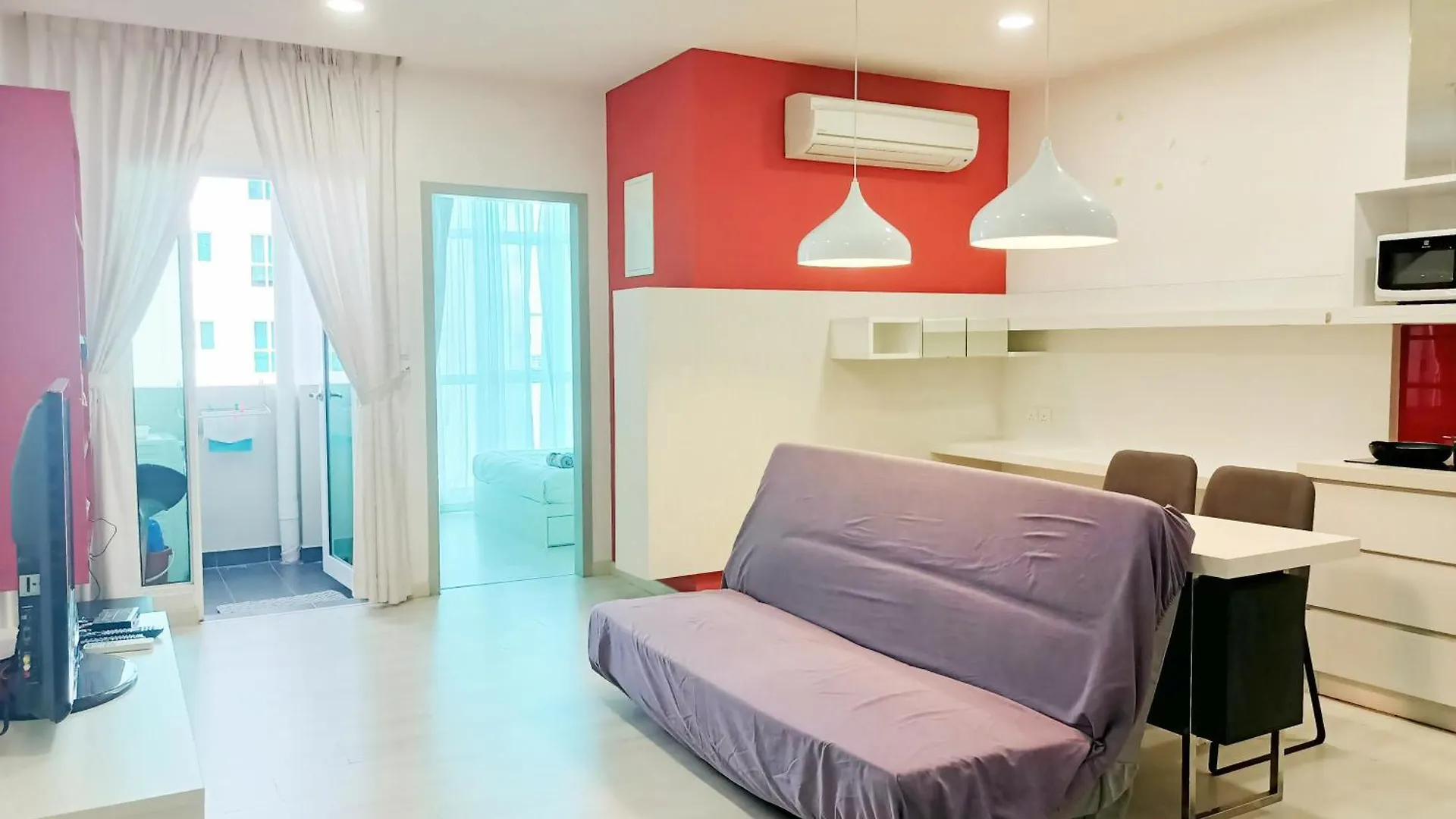 Apartment Deluxe Suites 1Br, 2-5 Pax, Netflix, Georgetown Jelutong